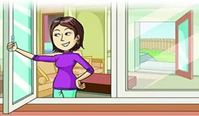家有老人 寒冬季节也要适当开窗通风